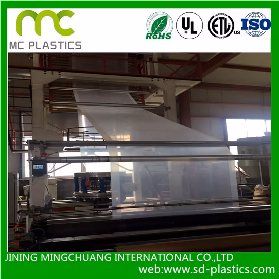 Stretch Film Jumbo Roll PE Estensibile Packing LLDPE LDPE Plastic Heat Shrink Wrap Shrinkable Super Clear PVC Polyethylene