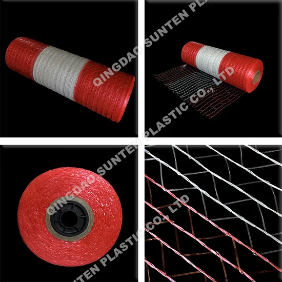 PE/Polyethylene/PP/Plastic/Agricultural White Packing Round Silage/Grass Hay Bale/Bales Net Wrap for New Zealand