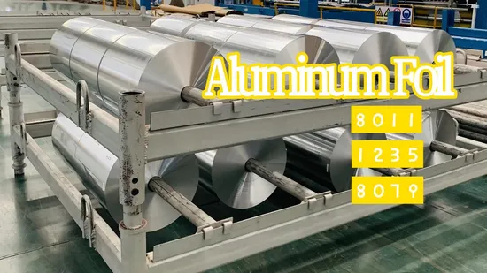 Factory 8011 Food Grade 11 Micron to 30 Micron Aluminium Foil Jumbo Roll