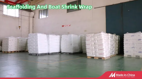 Nfpa 701 Flame Retardant White PE Plastic Film for Construction Shrink Wrap 