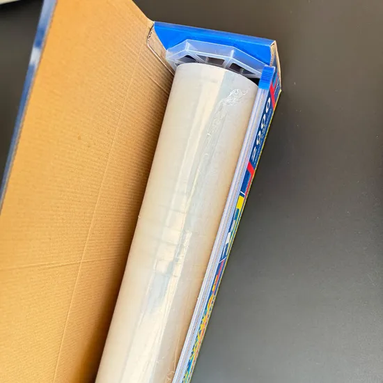 Wholesale Good Stretch Soft Plastic Food Wrap Transparent PE Food Cling Film Roll 