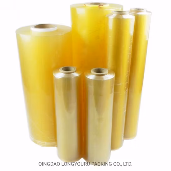 Food Wraptransparent Plastic PVC Stretch Cling Film 10mic PVC Film