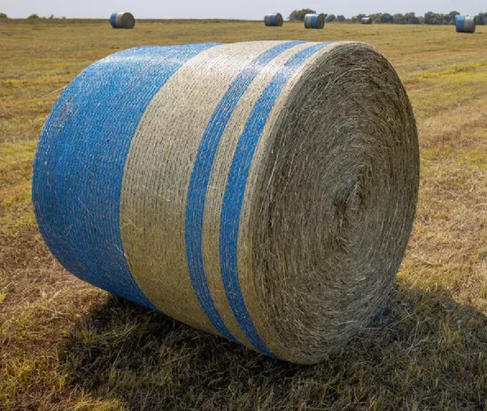 PE Bale Net Wrap Plastic Hay Silage Cover Plastic Mesh for Agriculture 