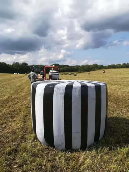 750mm PE Bales Cover Foil Silage Film Plastic Hay Bale Wrap 