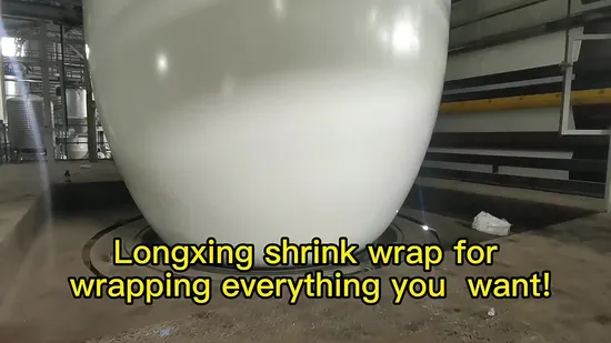 Fr 12mx30mx230mic PE Plastic Shrink Wrap for Packing 